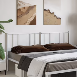VidaXL 352565 tête de lit et pied de lit Blanc