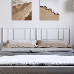 VidaXL 352565 tête de lit et pied de lit Blanc