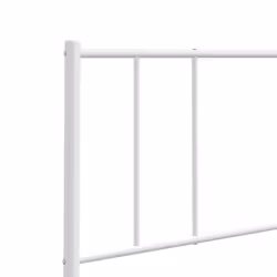 VidaXL 352565 tête de lit et pied de lit Blanc - Vue supplémentaire 5