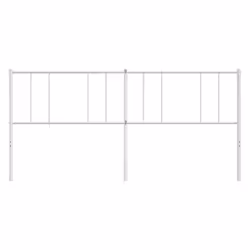 VidaXL 352566 tête de lit et pied de lit Blanc - Vue supplémentaire 4