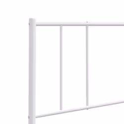 VidaXL 352566 tête de lit et pied de lit Blanc - Vue supplémentaire 6