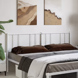 VidaXL 352567 tête de lit et pied de lit Blanc