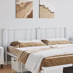 VidaXL 352567 tête de lit et pied de lit Blanc