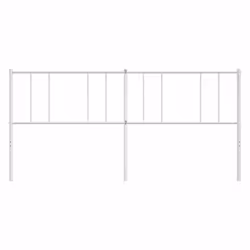 VidaXL 352567 tête de lit et pied de lit Blanc - Vue supplémentaire 4