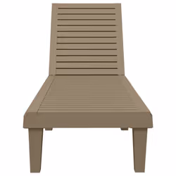 VidaXL 364147 chaise d'extérieur Linge Polypropylène (PP) Marron - Vue supplémentaire 4