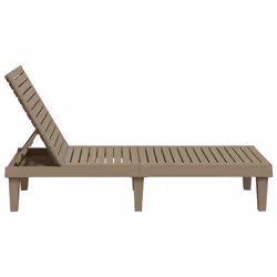 VidaXL 364147 chaise d'extérieur Linge Polypropylène (PP) Marron - Vue supplémentaire 5