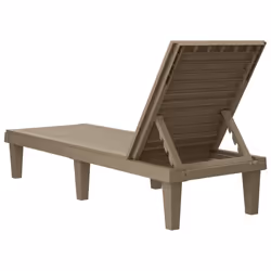VidaXL 364147 chaise d'extérieur Linge Polypropylène (PP) Marron - Vue supplémentaire 6