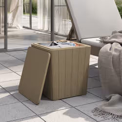 VidaXL 364153 table de jardin Marron - Vue supplémentaire 3