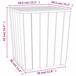 VidaXL 364153 table de jardin Marron - Vue supplémentaire 7