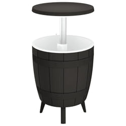 VidaXL 364159 table de jardin Noir
