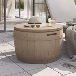 Cette boîte de rangement de jardin est parfaite pour organiser et ranger vos objets essentiels pour l'extérieur. De plus, ell ...