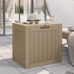 La boîte de rangement de jardin est une solution parfaite pour garder votre espace extérieur propre et bien rangé. Matériau d ...