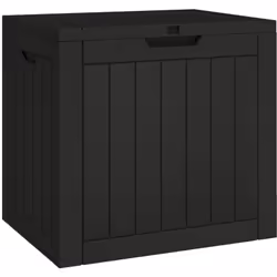La boîte de rangement de jardin est une solution parfaite pour garder votre espace extérieur propre et bien rangé. Matériau d ...