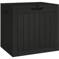 Vidaxl - Boîte de stockage de jardin noir 55,5x43x53 cm polypropylène