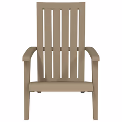 VidaXL 364166 chaise d'extérieur Terrace Siège rembourré Polypropylène (PP) Marron