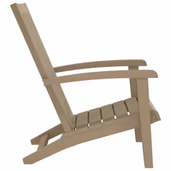 VidaXL 364166 chaise d'extérieur Terrace Siège rembourré Polypropylène (PP) Marron - Vue supplémentaire 4