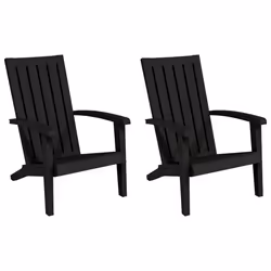 VidaXL 364167, Terrace, Polypropylène (PP), Noir, 51 cm, 47,5 cm, 36 cm