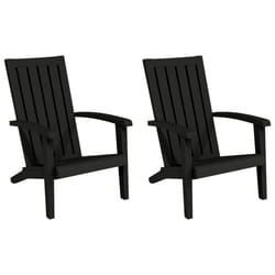 VidaXL 364167 chaise d'extérieur Terrace Polypropylène (PP) Noir