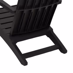 VidaXL 364167 chaise d'extérieur Terrace Polypropylène (PP) Noir - Vue supplémentaire 8