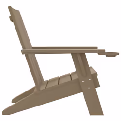 VidaXL 364175 chaise d'extérieur Terrace Siège rembourré Polypropylène (PP) Marron - Vue supplémentaire 4