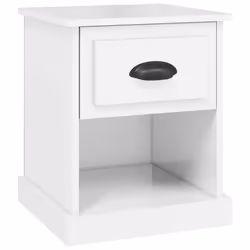VidaXL 816133, Blanc, Bois, 390 mm, 390 mm, 475 mm, 2 pièce(s)