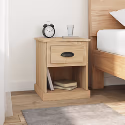 VidaXL 816134 Table de nuit et table de chevet Chêne