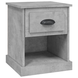 VidaXL 816136 Table de nuit et table de chevet Couleur du béton