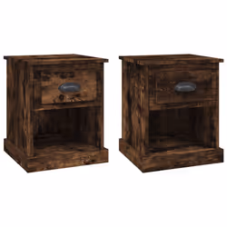VidaXL 816139, Chêne, Bois, 390 mm, 390 mm, 475 mm, 2 pièce(s)