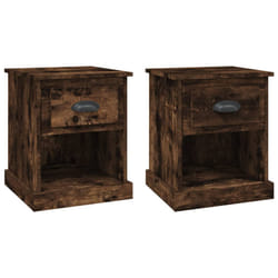VidaXL 816139 Table de nuit et table de chevet Chêne