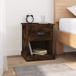 VidaXL 816139 Table de nuit et table de chevet Chêne