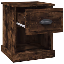 VidaXL 816139 Table de nuit et table de chevet Chêne - Vue supplémentaire 7