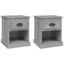 VidaXL 816141 Table de nuit et table de chevet Chêne