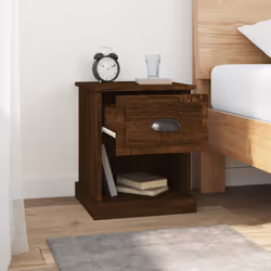 VidaXL 816142 Table de nuit et table de chevet Chêne