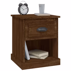 VidaXL 816143 Table de nuit et table de chevet Chêne - Vue supplémentaire 4