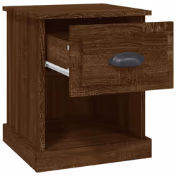 VidaXL 816143 Table de nuit et table de chevet Chêne - Vue supplémentaire 6