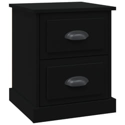 VidaXL 816146 Table de nuit et table de chevet Noir