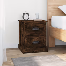 VidaXL 816154 Table de nuit et table de chevet Chêne