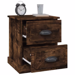 VidaXL 816154 Table de nuit et table de chevet Chêne - Vue supplémentaire 5