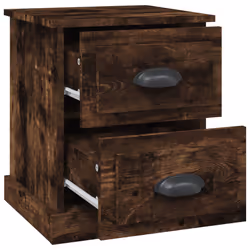 VidaXL 816154 Table de nuit et table de chevet Chêne - Vue supplémentaire 6