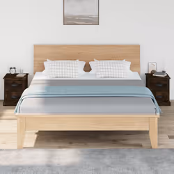 VidaXL 816155 Table de nuit et table de chevet Chêne