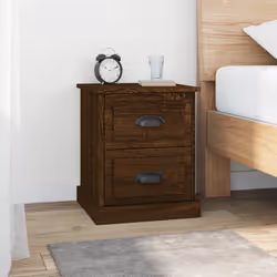 VidaXL 816158 Table de nuit et table de chevet Chêne