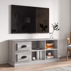 Ce meuble TV tendance, doté d'un design épuré et élégant, est conçu pour être un supplément décoratif et pratique à la décora ...