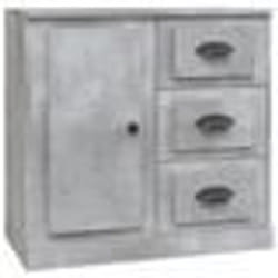vidaXL Buffet gris béton 70x35,5x67,5 cm bois d'ingénierie