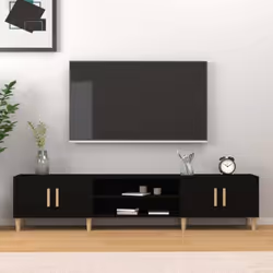 Description générale Ce meuble TV tendance, doté d'un design épuré et élégant, est conçu pour être un supplément décoratif et ...