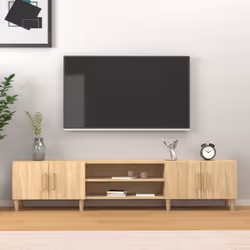 Description générale Ce meuble TV tendance, doté d'un design épuré et élégant, est conçu pour être un supplément décoratif et ...