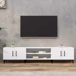 Description générale Ce meuble TV tendance, doté d'un design épuré et élégant, est conçu pour être un supplément décoratif et ...