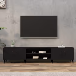 Description générale Ce meuble TV tendance, doté d'un design épuré et élégant, est conçu pour être un supplément décoratif et ...