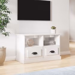Ce meuble TV tendance, doté d'un design épuré et élégant, est conçu pour être un supplément décoratif et pratique à la décora ...
