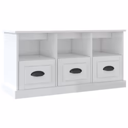 VidaXL 816290, Blanc, Bois, Bois, 1000 mm, 350 mm, 500 mm