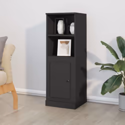 Cherchez-vous un buffet haut de gamme stylé ? Ce buffet haut ajoute un charme élégant à votre intérieur existant ! Matériau d ...